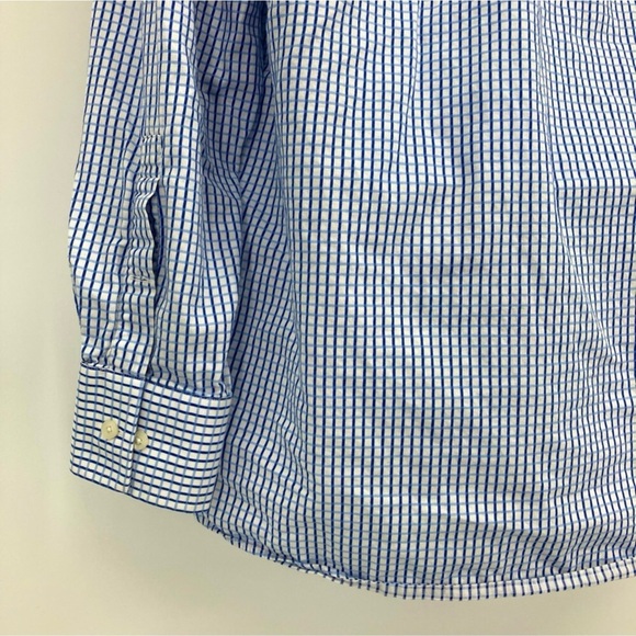 ❤️‍🔥 (5/20) MICHAEL Michael Kors Men's Checkered Dress Shirt Size Large - Picture 4 of 9